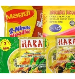 Instant noodles 80g (all brands, alll flavours)