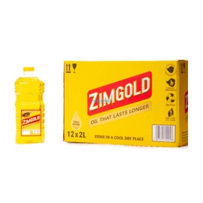 Zimgold cooking oil 2lx12