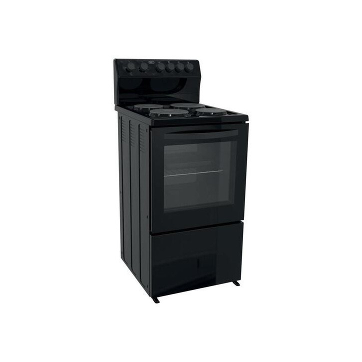 Defy 4 plate stove black