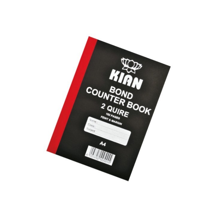 Kian 2 quire counter book