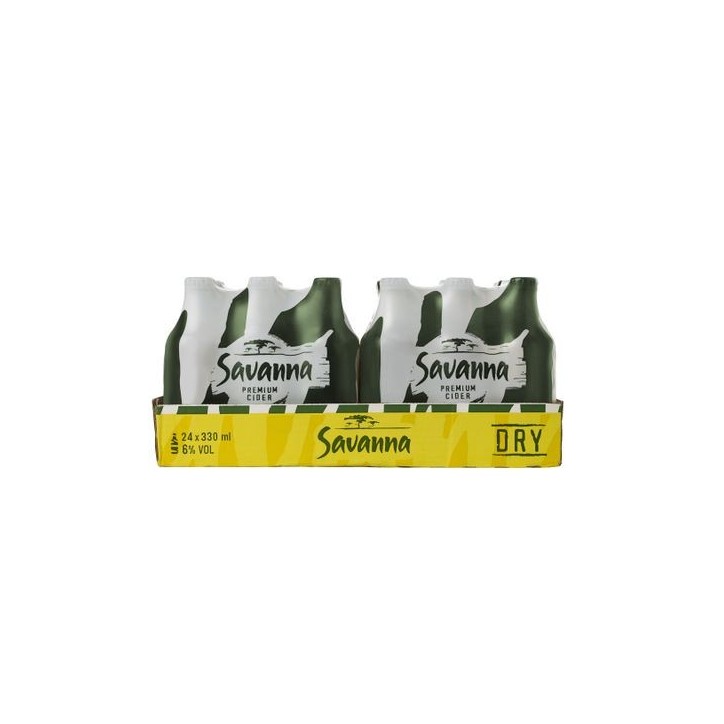 Savanna dry 330ml Nrb by 24 Units (Case)