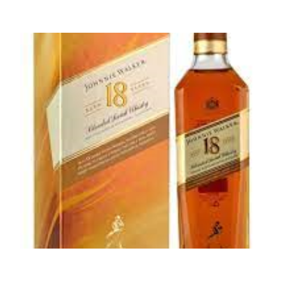 Johnnie walker aged 18 yrs 750ml