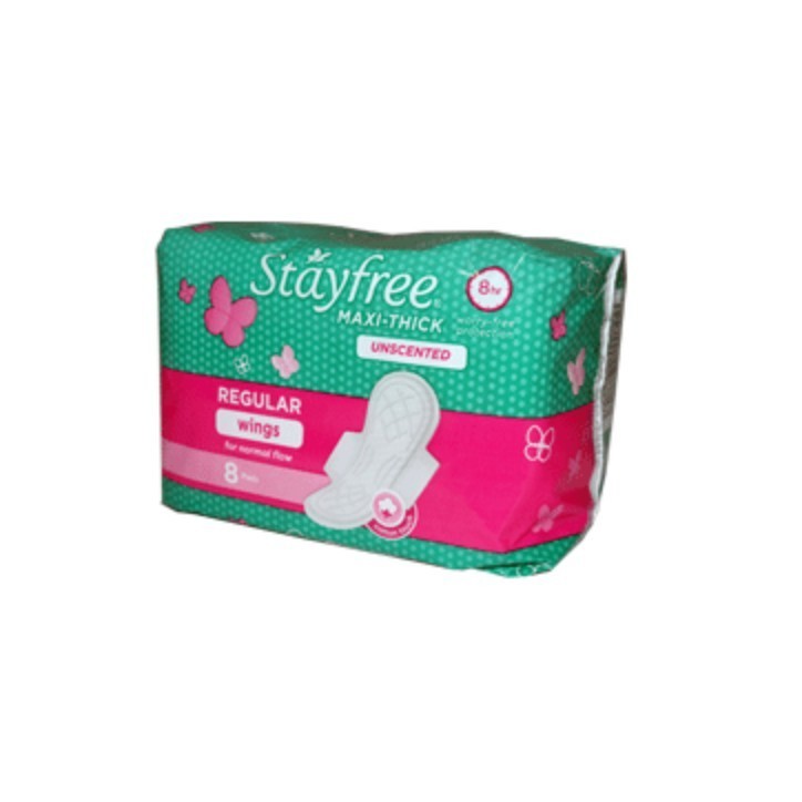 Stayfree pads 8’s