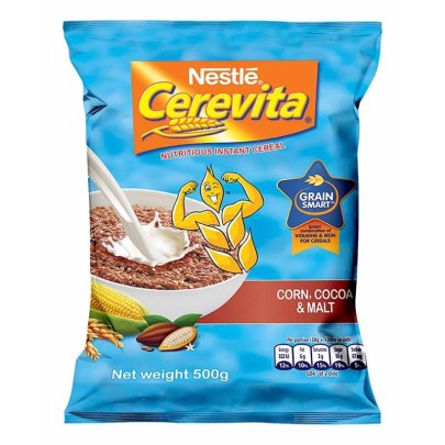 NESTLE CEREVITA COCOA MALT SATCHET 500G