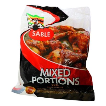 SABLE CHICKEN MIXED PORTIONS 1KG