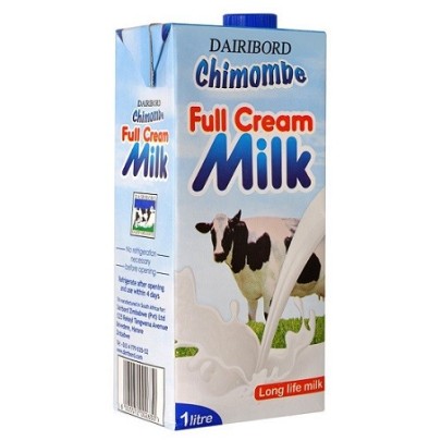 Dairibord chimombe uht milk 1L