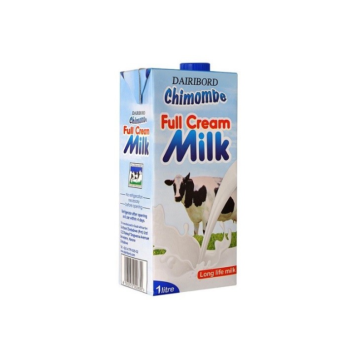 Dairibord chimombe uht milk 1L