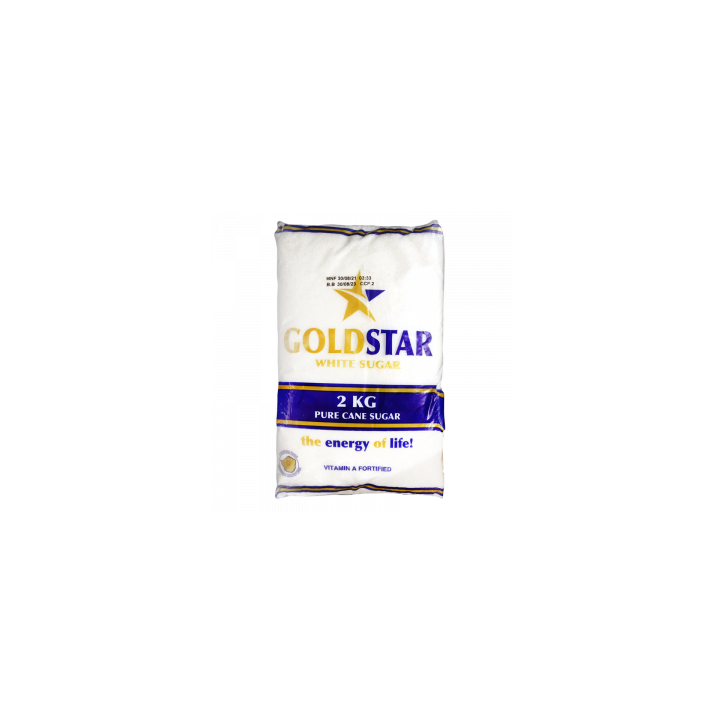 Gold Star White Sugar 2kg