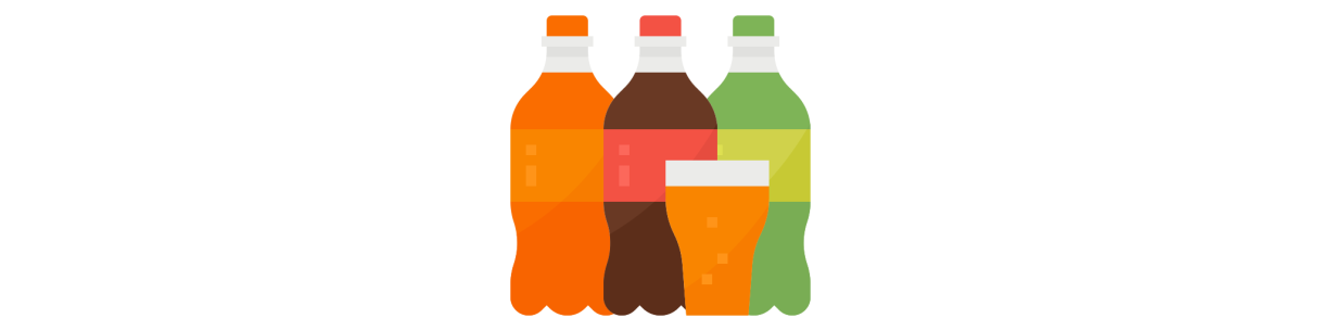 Drinks , soft drinks & Fruit juices