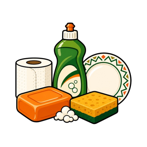 Toilet, Laundry & Dishwashing