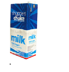 Shopperschoice uht milk 1l