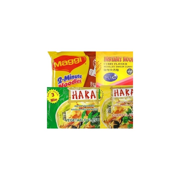 Instant noodles 80g (all brands, alll flavours)
