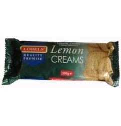 Lobels lemon creams 200gx1