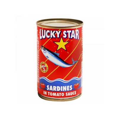 Lucky star sardines hot chill 155g