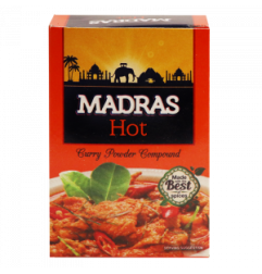 Madras curry comp powder hot 50g