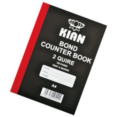 Kian 2 quire counter book