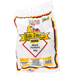 Baba John’s chicken mixed portions 2kg