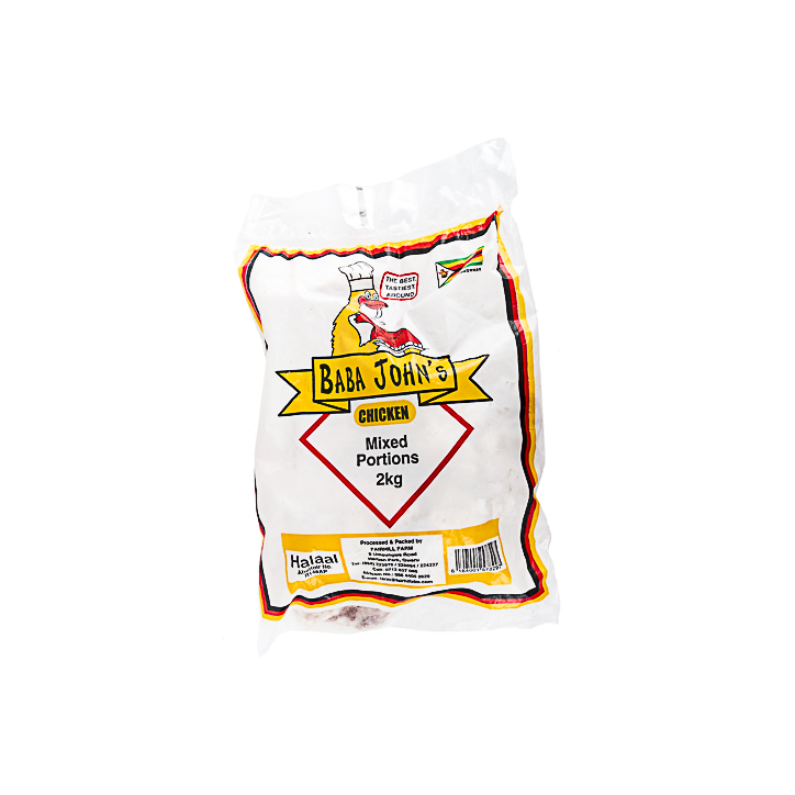 Baba John’s chicken mixed portions 2kg
