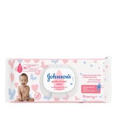 Johnsons baby wipes 72’s