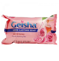 Geisha soap pink & honey 225g